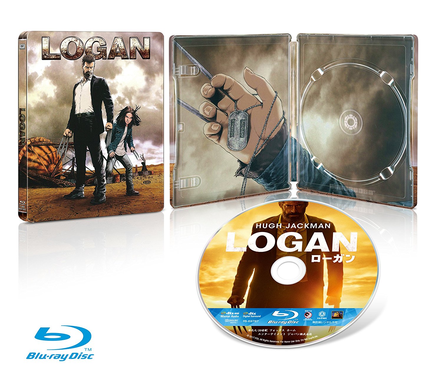LOGAN/ローガン steelbook スチールブック
