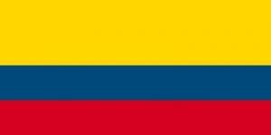 国旗:コロンビア