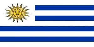 国旗:ウルグアイ