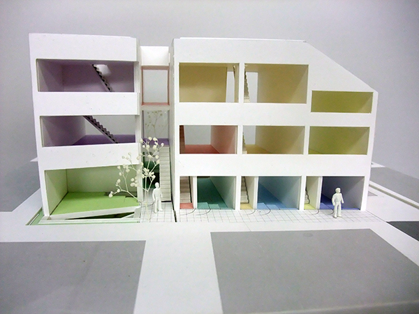 コーポラティブハウス模型1