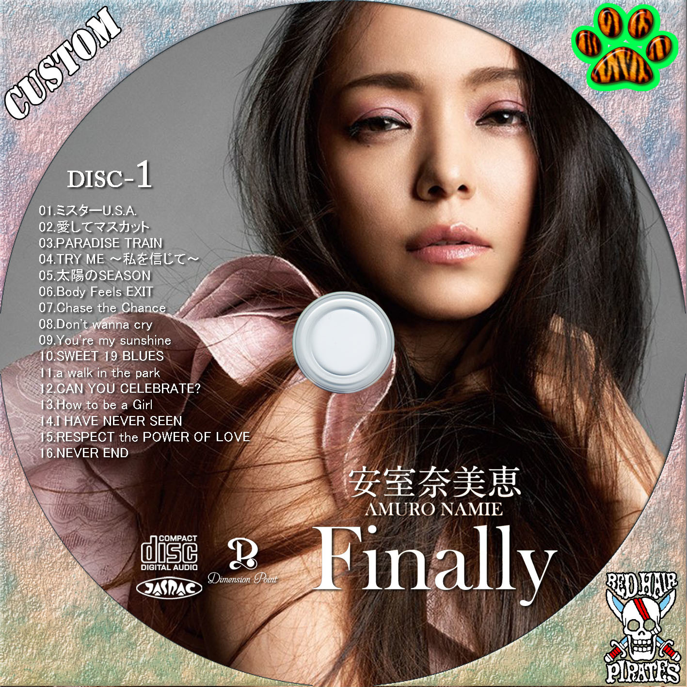 安室奈美恵　Finally CD&DVD