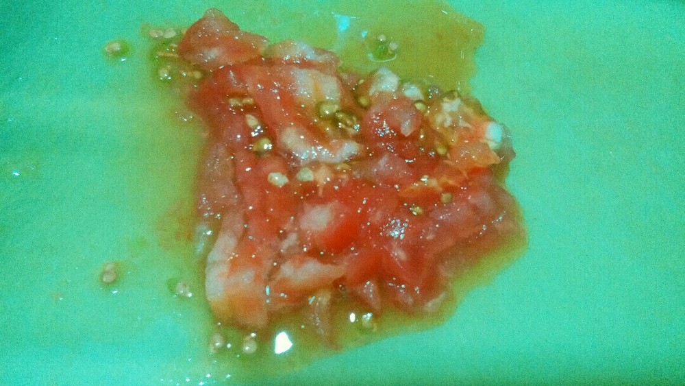 トマトチキン寒天の作り方１