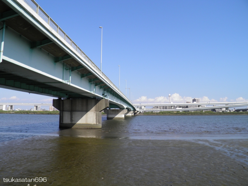20170910_funabori_bridge_03＠仮面ライダーロケ地の船堀橋の写真